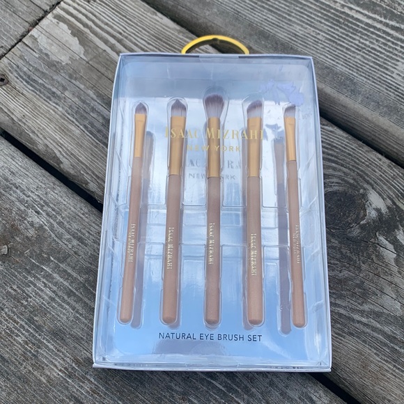 NWT Issac Mizrahi Natural Eyebrush Set - Picture 2 of 6